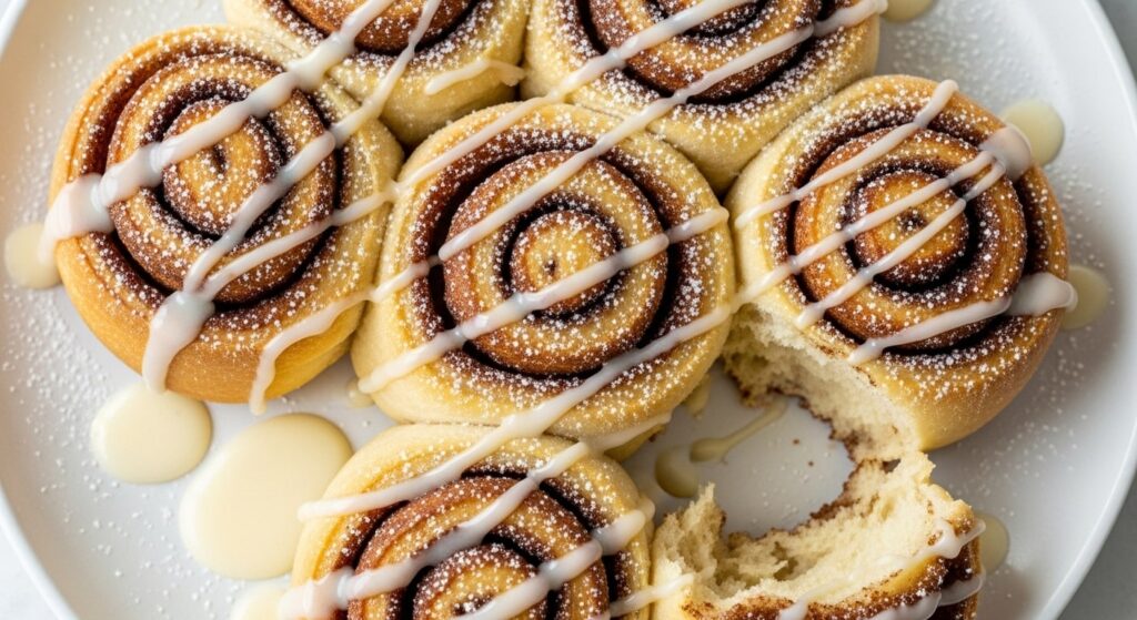 Zimtschnecken im Airfrye