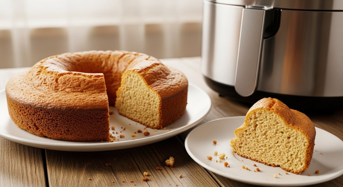 Kuchen aus der Heißluftfritteuse