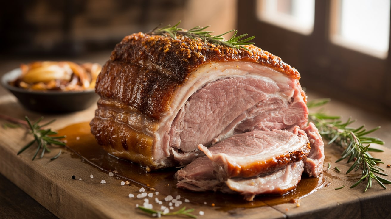 Saftiger Schweinebraten im Airfryer – Knusprig & Zart zugleich