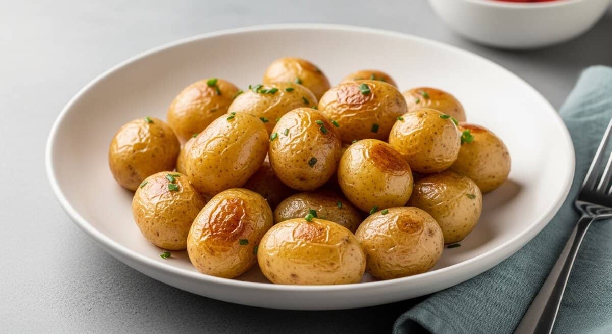 Salzkartoffeln (Röstkartoffeln) aus dem Airfryer