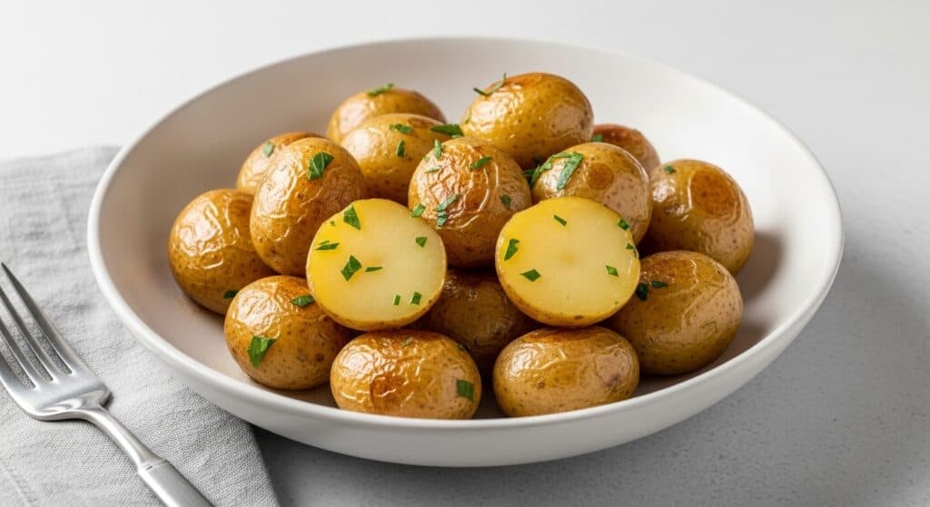 Salzkartoffeln (Röstkartoffeln) aus dem Airfryer