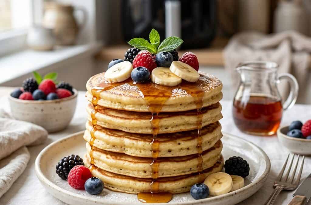 American Pancakes aus dem Airfryer