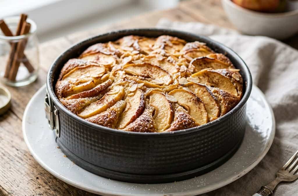 Klassischer Apfelkuchen aus dem Airfryer