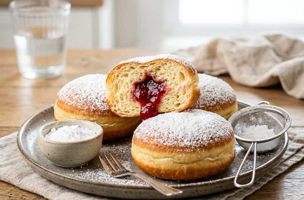 Luftige Krapfen aus dem Airfryer
