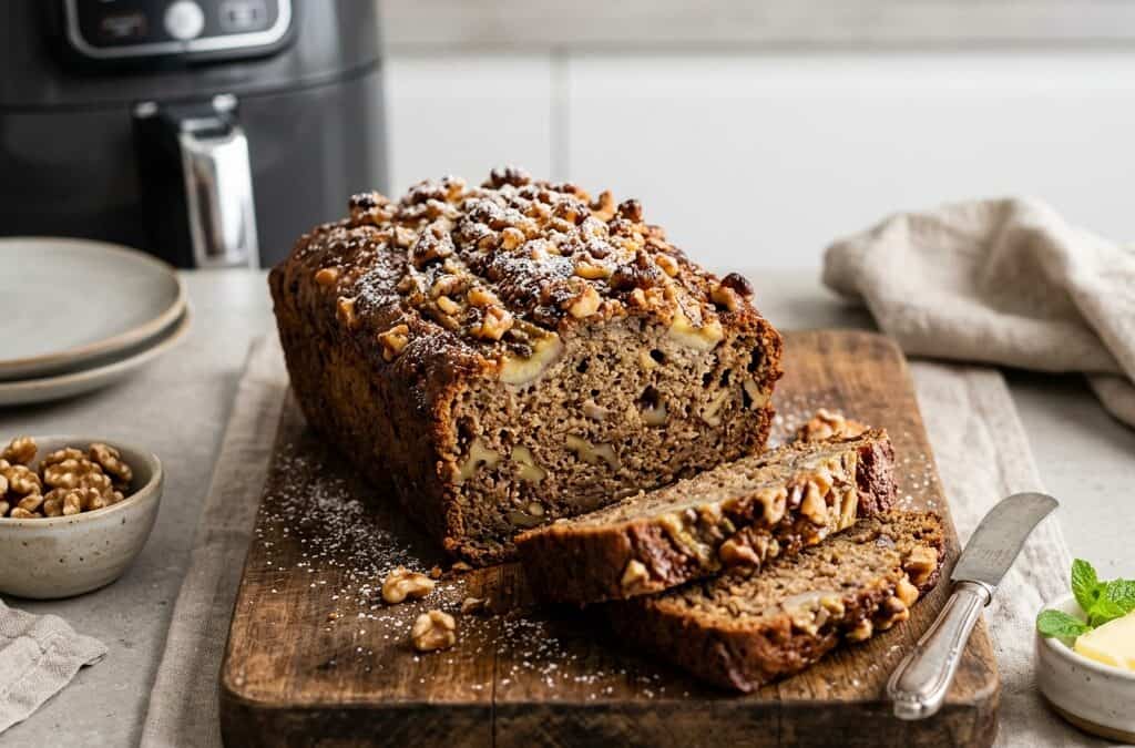 Saftiges Bananenbrot im Airfryer