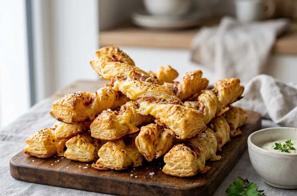 Schnelle Blätterteig-Snacks aus dem Airfryer