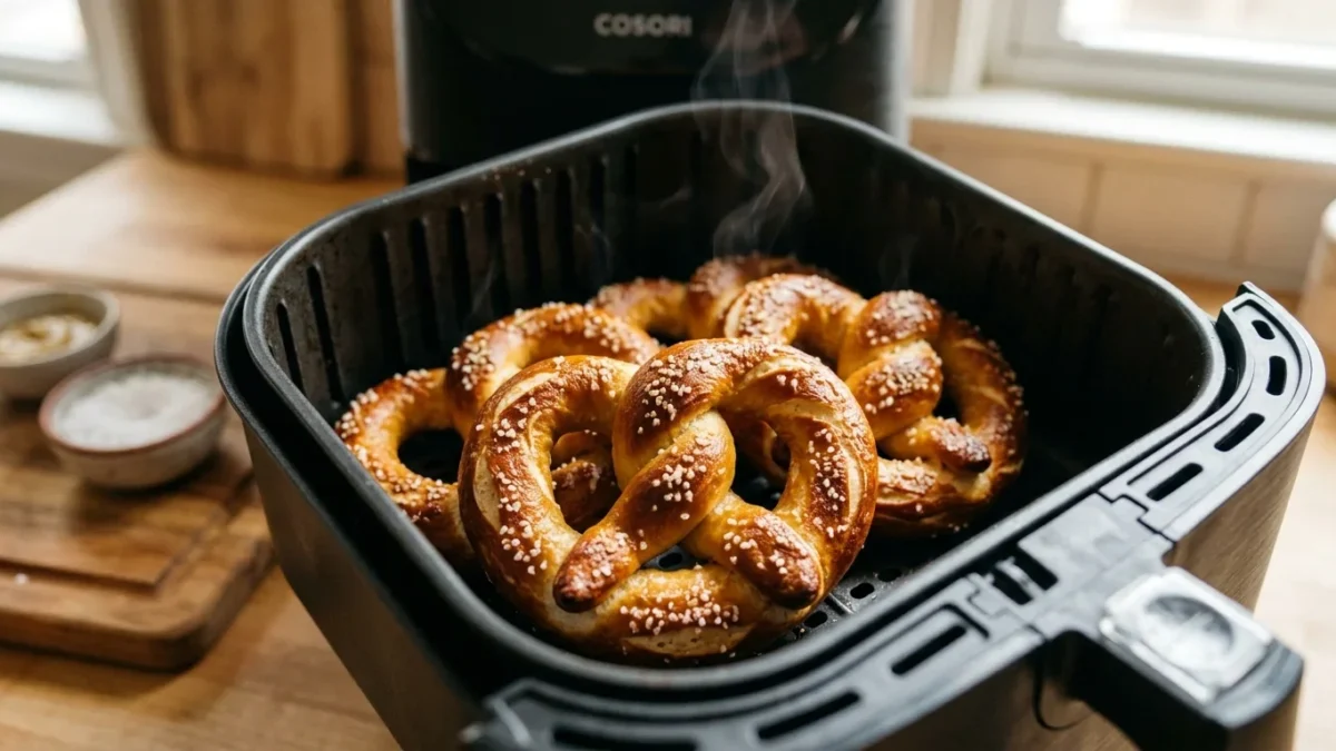 Brezeln im Airfryer