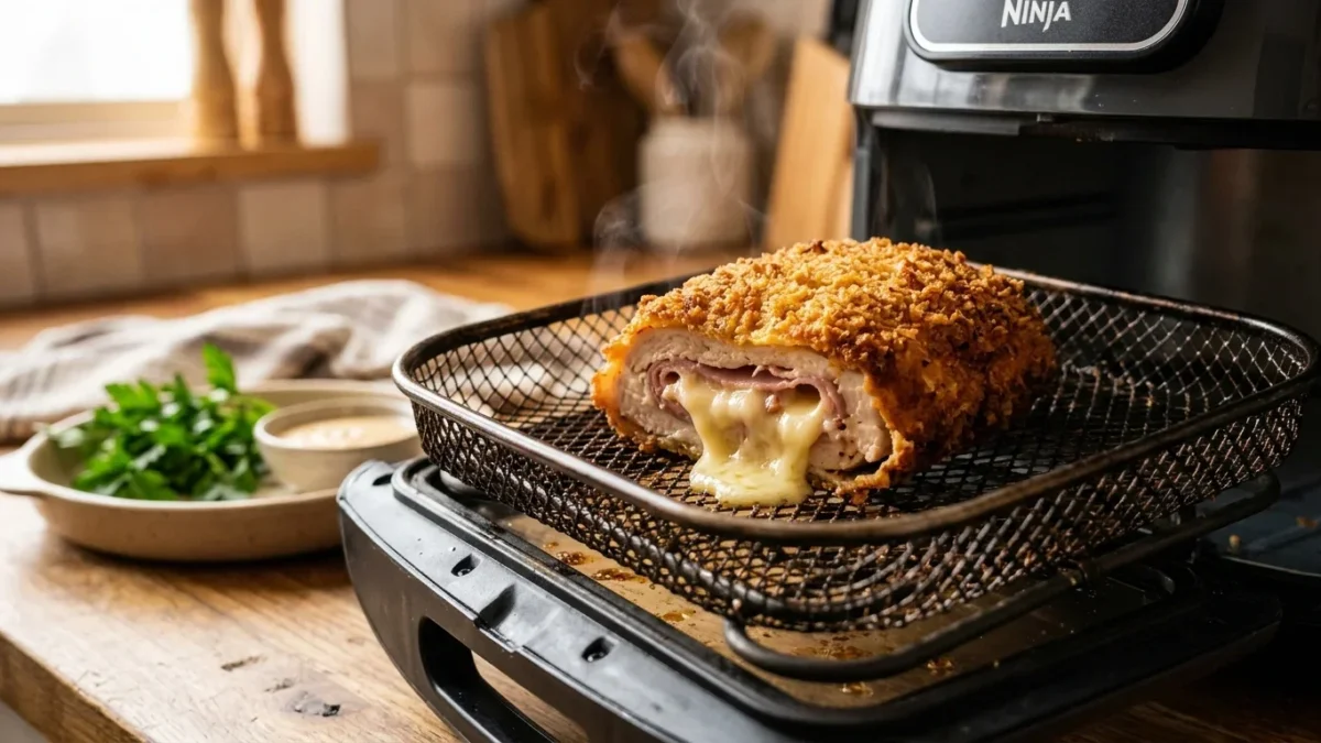 Cordon Bleu aus dem Airfryer