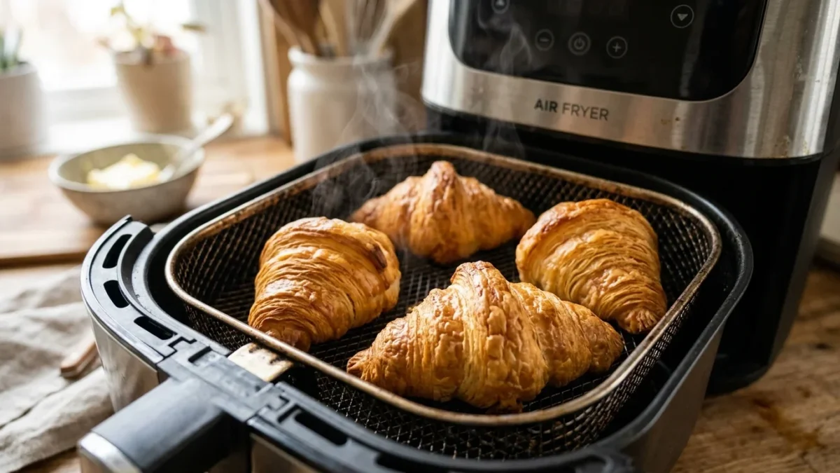 Croissants aus dem Airfryer