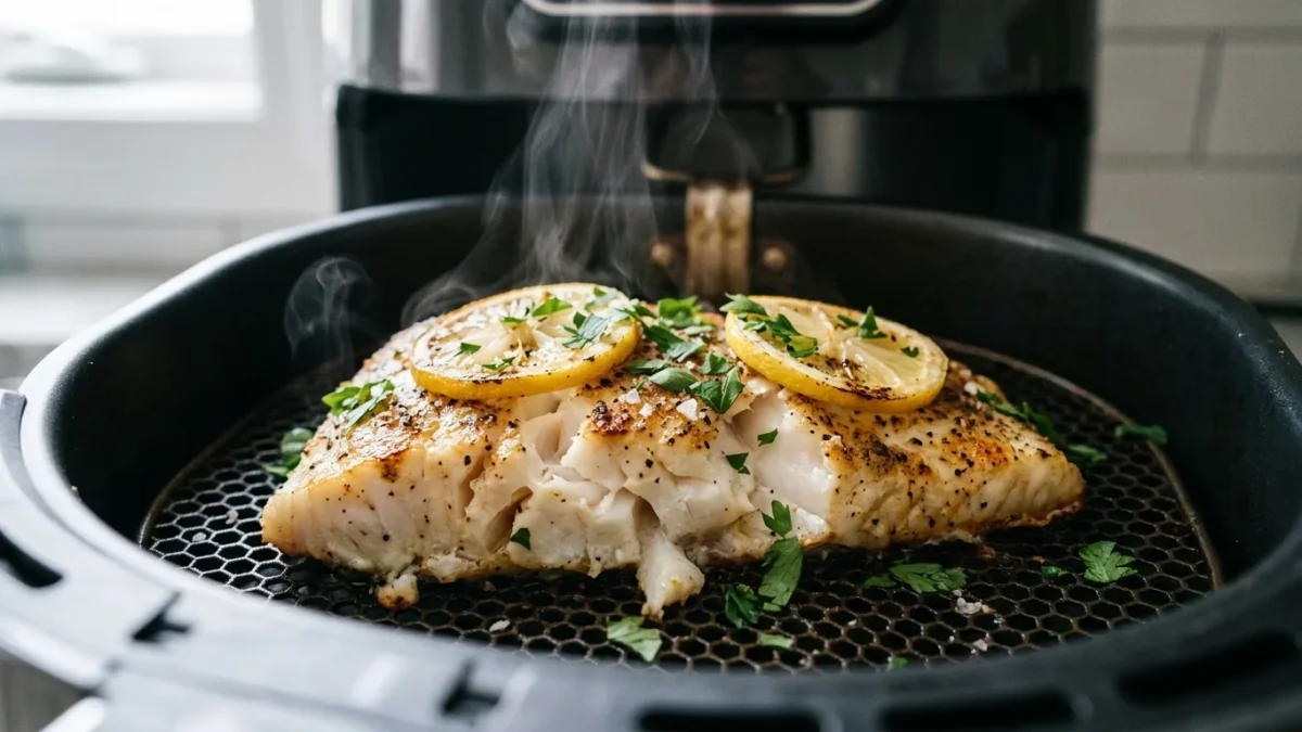 Kabeljau im Airfryer