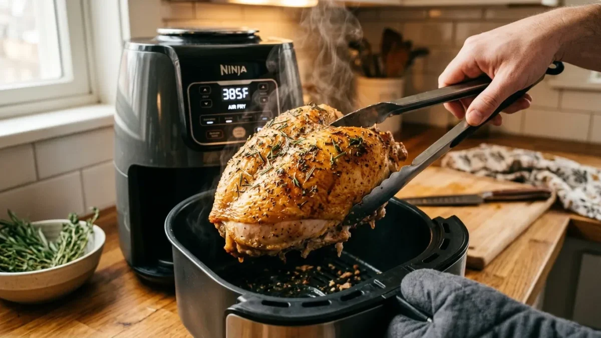 Putenbrust im Airfryer