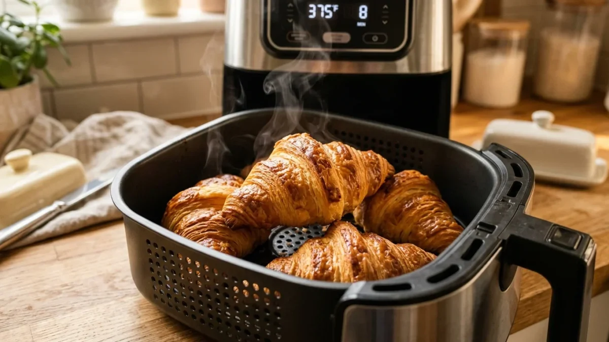 TK-Croissants aus der Heißluftfritteuse