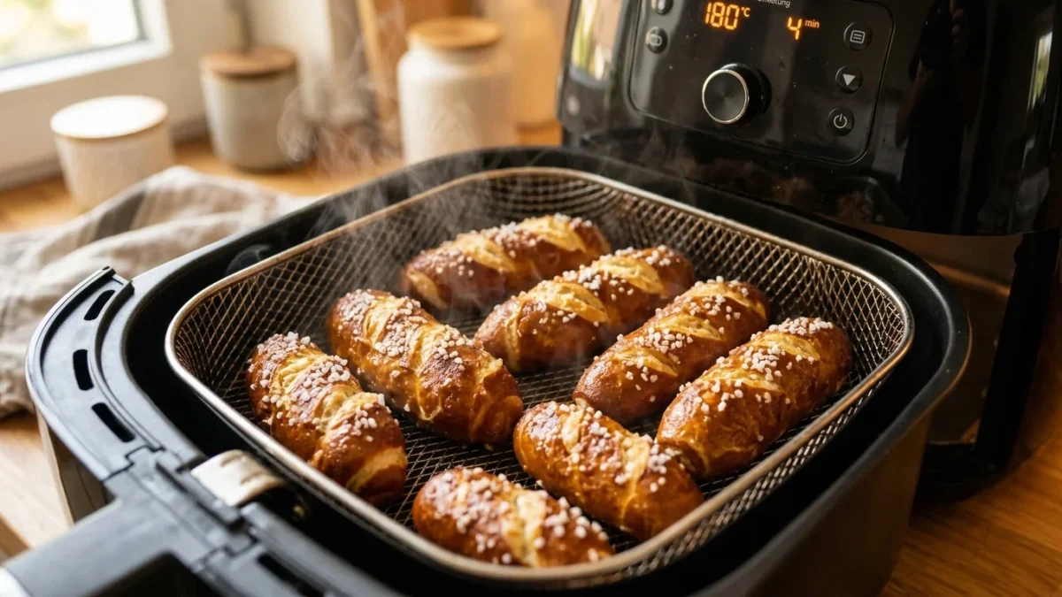 TK-Laugenstangen aus dem Airfryer