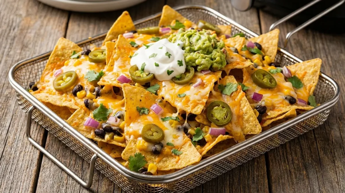 Nachos mit Käse im Airfryer_1