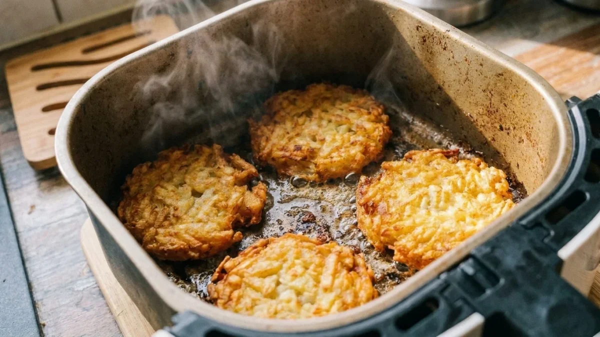 Knusprige Rösti im Airfryer