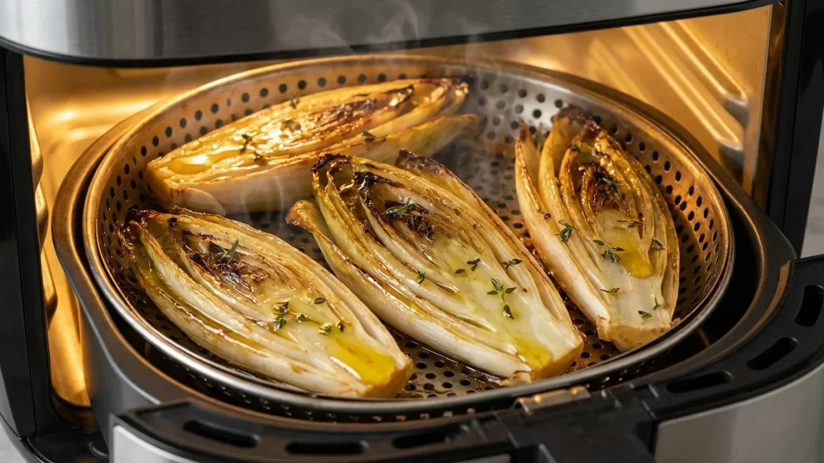 Knuspriger Chicorée im Airfryer